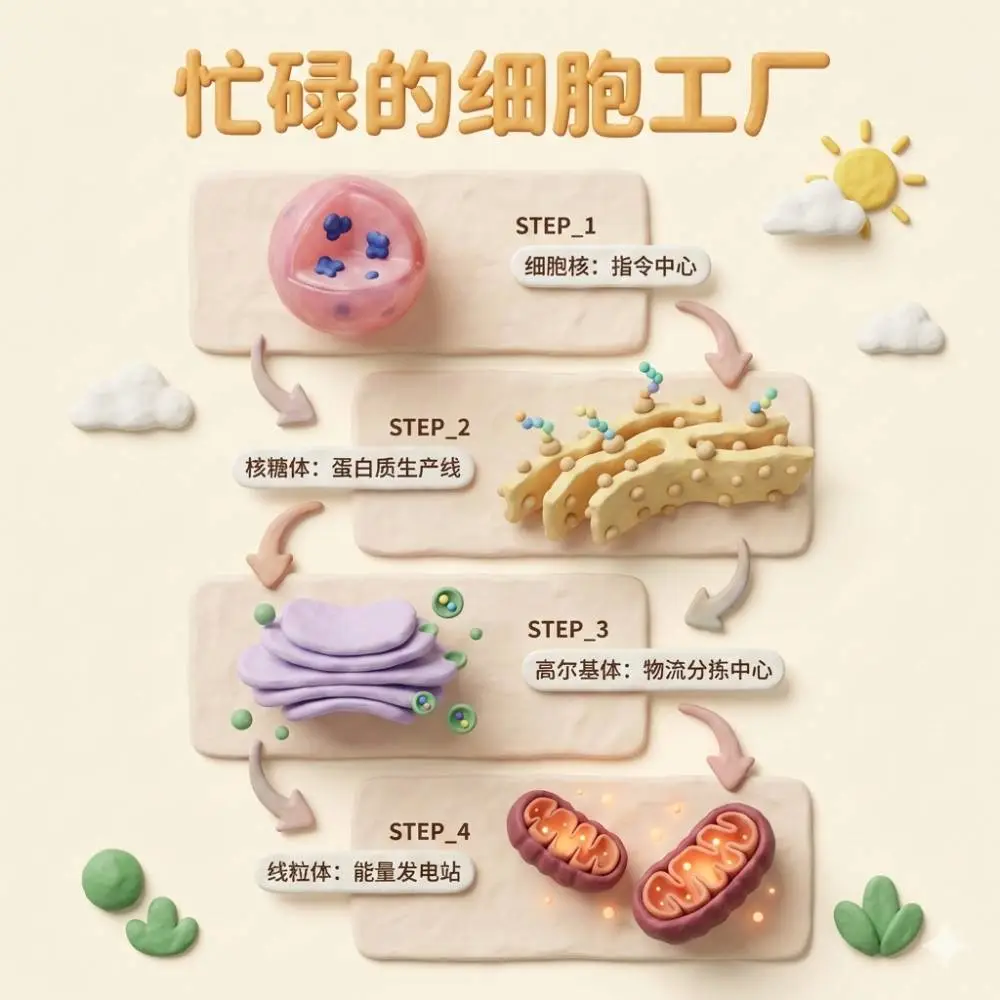 忙碌的细胞工厂