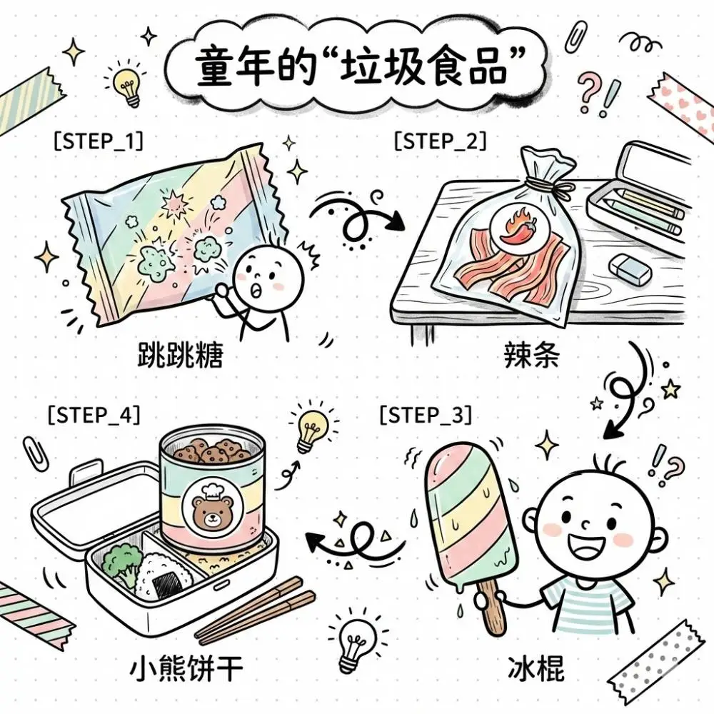 童年的“垃圾食品”